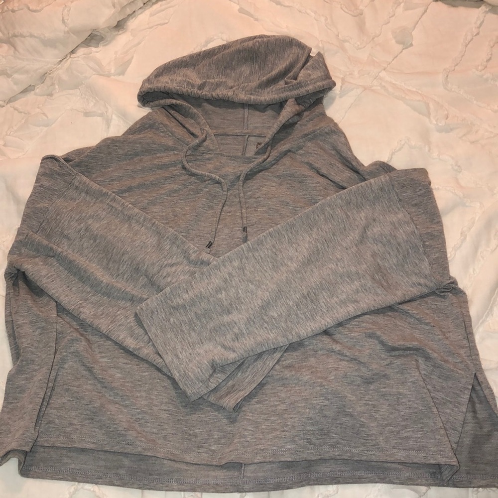 Gray hoodie